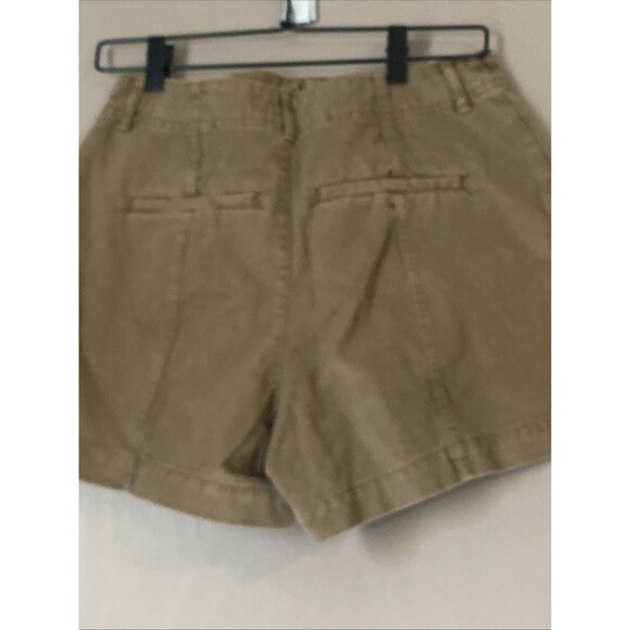 Women's High-Rise Trouser Shorts - Universal Thread Brown 4 - Picture 5 of 8